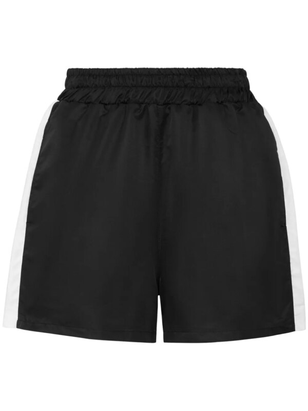 Plein Sport short à bande logo - Noir