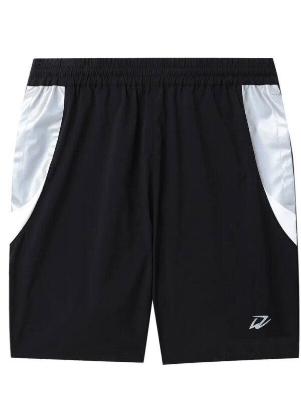 izzue short de sport à design à empiècements - Noir