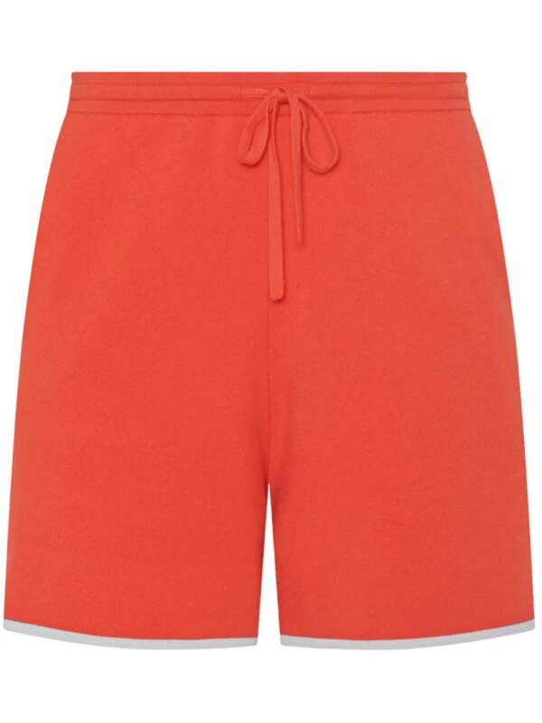 Rosetta Getty x Violet Getty pantalon de jogging en laine mélangée - Rouge