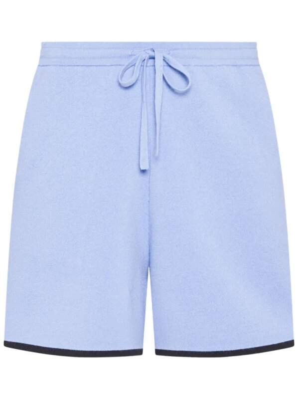 Rosetta Getty x Violet Getty pantalon de jogging en laine mélangée - Bleu