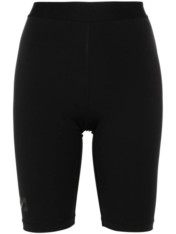 Autry short Cyclist en jersey stretch - Noir