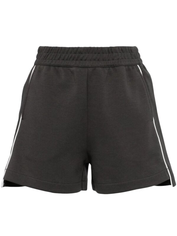 izzue short de sport en coton mélangé - Gris