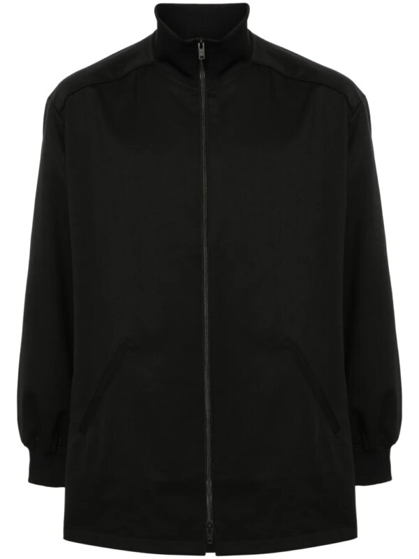 Y-3 veste zippée Refined Woven - Noir