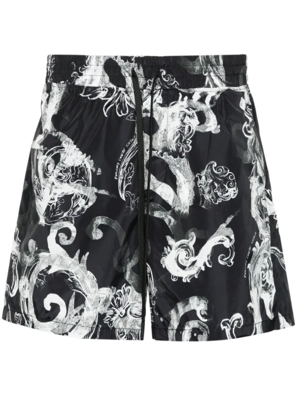 Versace Jeans Couture short Watercolour Couture - Noir
