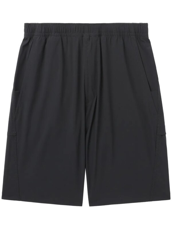 Stone Island short de sport à taille élastiquée - Noir