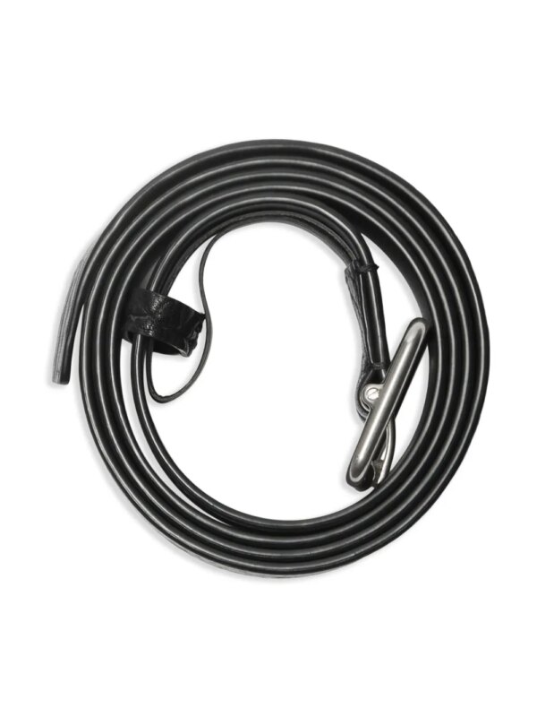 Burberry Leren riem - Zwart