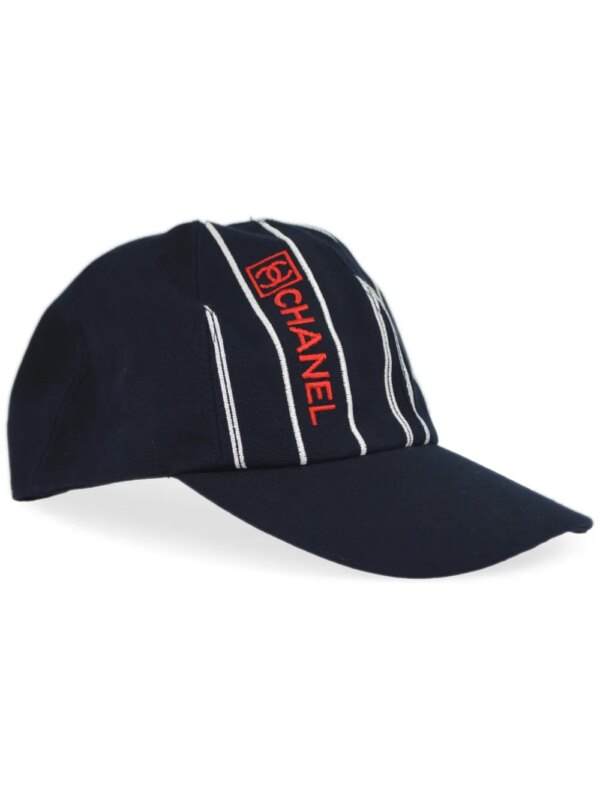 CHANEL Pre-Owned casquette Sport Line (années 1990-2000) - Bleu
