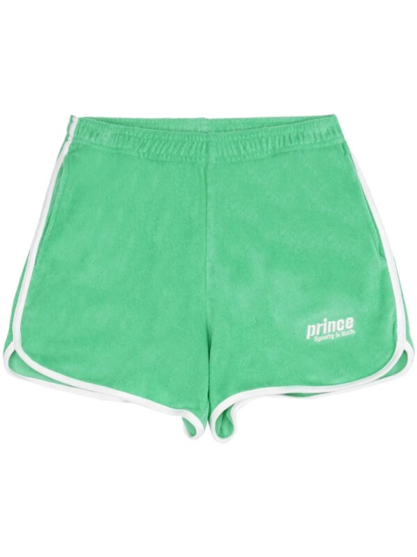 Sporty & Rich short Prince Sporty en coton - Vert