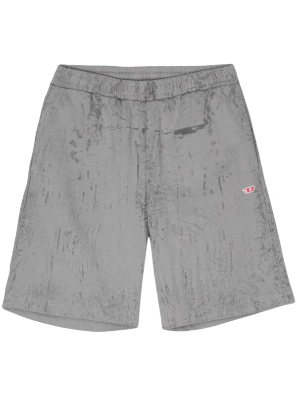 Diesel short de sport P-Crown-N1 - Gris