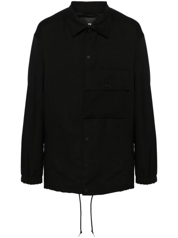 Y-3 surchemise Sport Uniform Coach - Noir