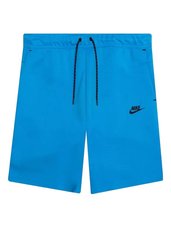 Nike short à logo imprimé - Bleu