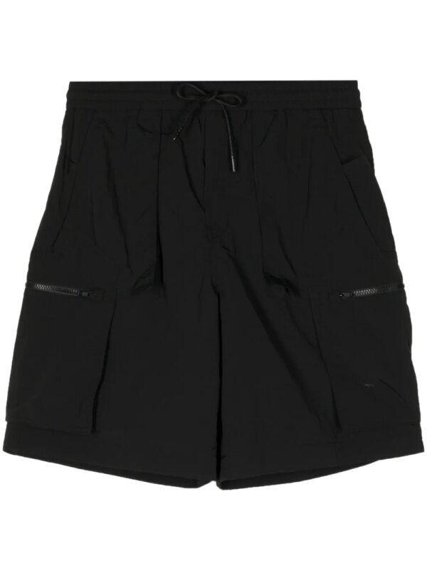 Juun.J short à lien de resserrage - Noir