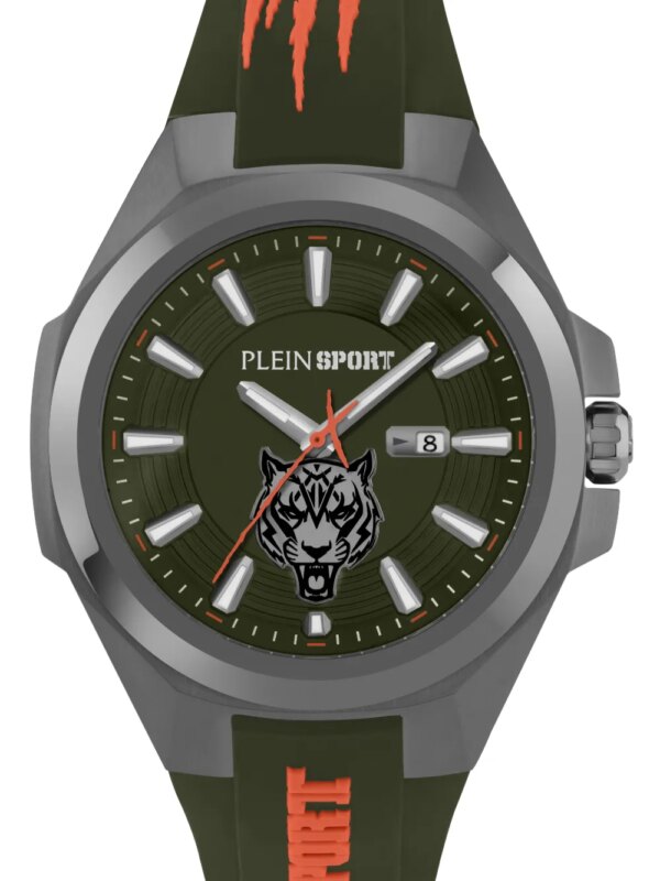 Plein Sport Tigermaster 47 mm horloge - Groen