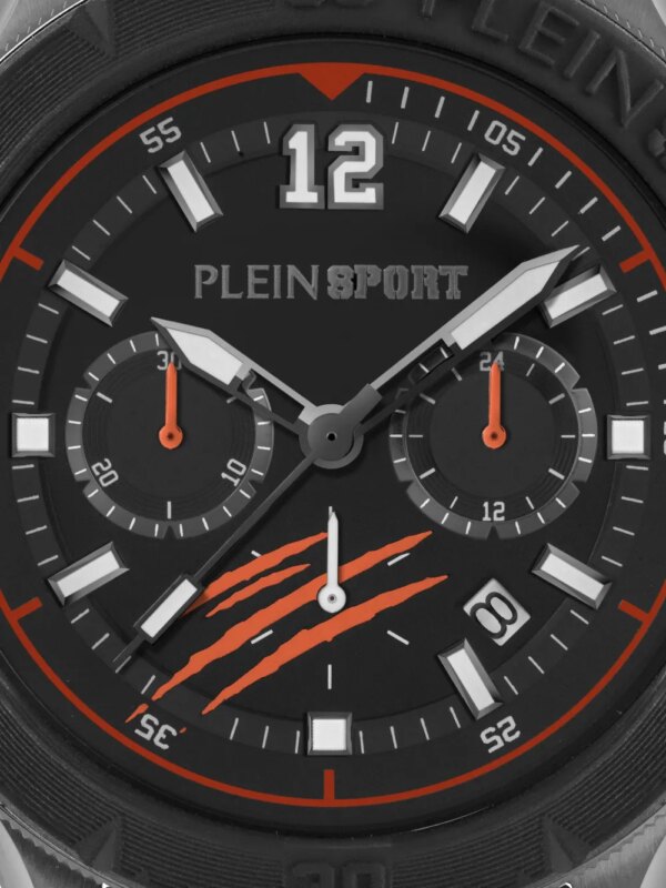 Plein Sport Warrior Tech 47.5mm horloge - Zwart