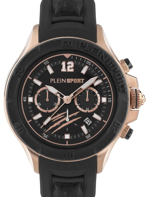 Plein Sport Warrior Tech 47.5mm horloge - Zwart