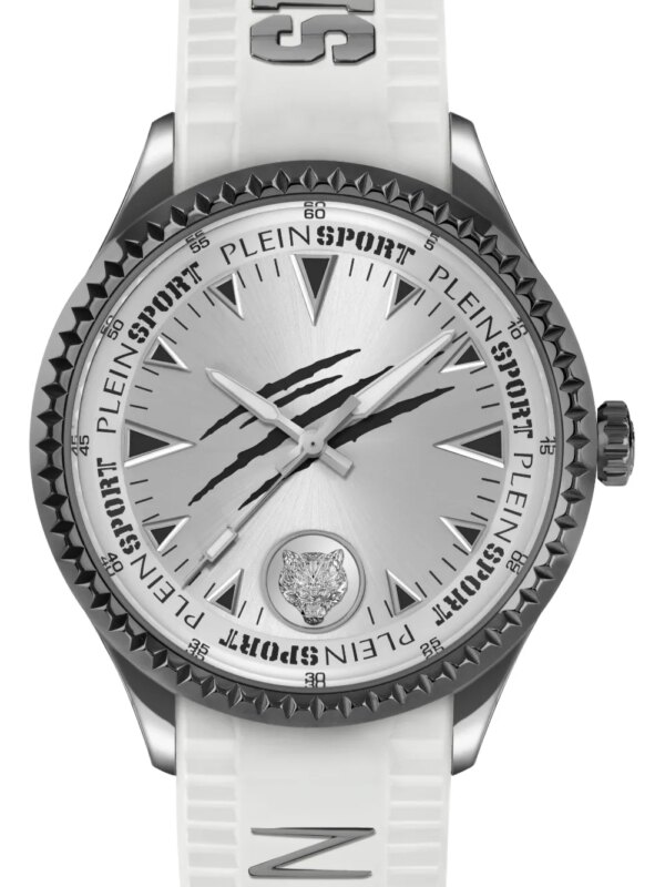 Plein Sport Lineman 45mm horloge - Wit