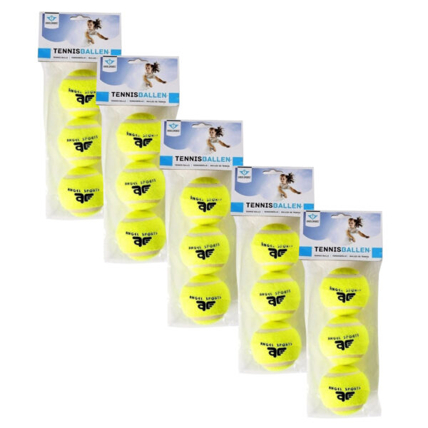 Tennisballen - 15x - voor honden - Buitenspeelgoed - Tennissen