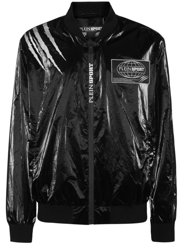 Plein Sport veste bomber Crease - Noir