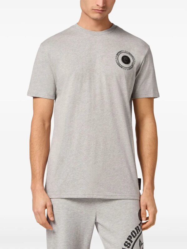 Plein Sport Carbon Tiger T-shirt met ronde hals - Grijs