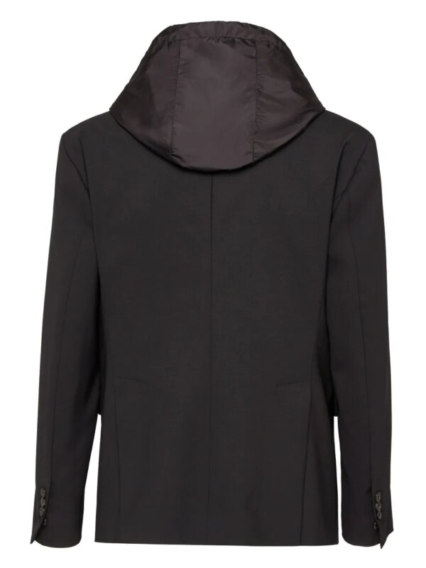 DSQUARED2 Blazer met enkele rij knopen - Zwart