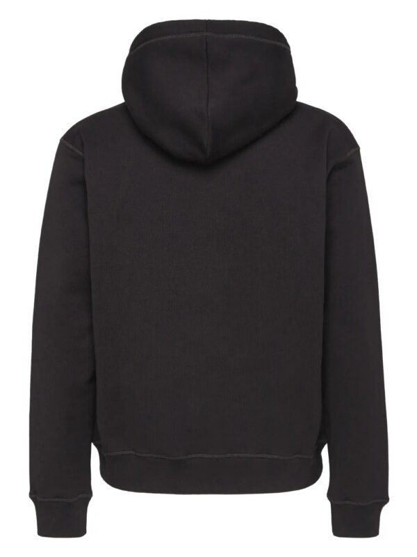 DSQUARED2 Hoodie met logoprint - Zwart