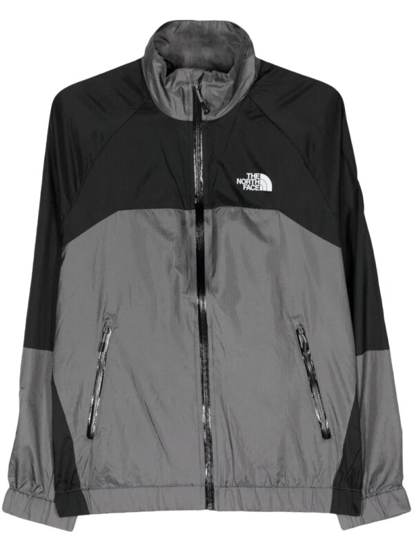 The North Face veste zippée Wind Shell - Gris