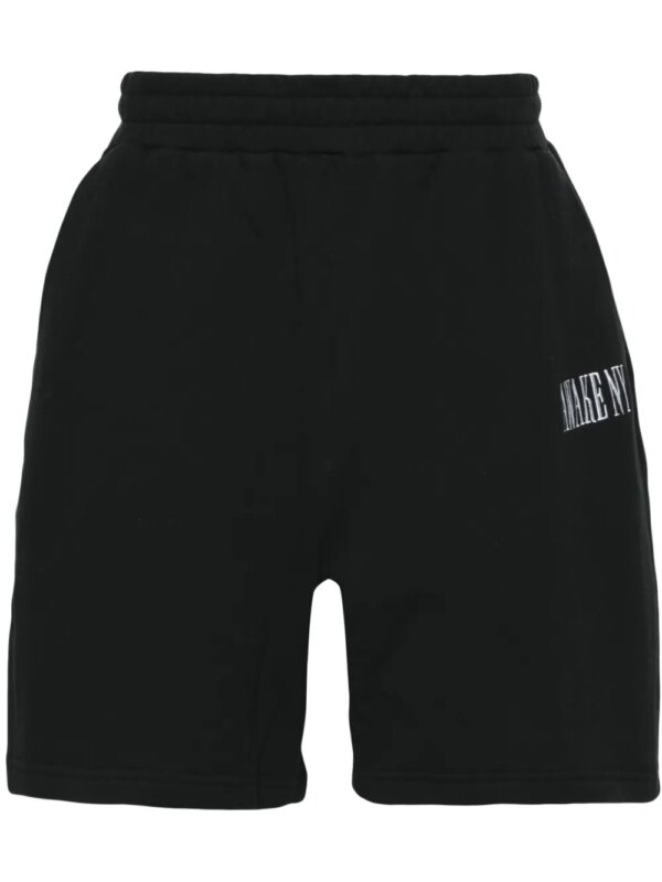 Awake NY short de sport à logo brodé - Noir