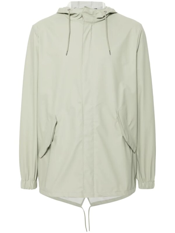 Rains veste de ski Fishtail à capuche - Vert