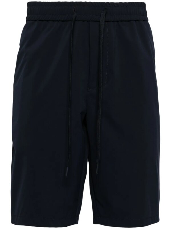 BOSS short de sport à coupe stretch - Bleu