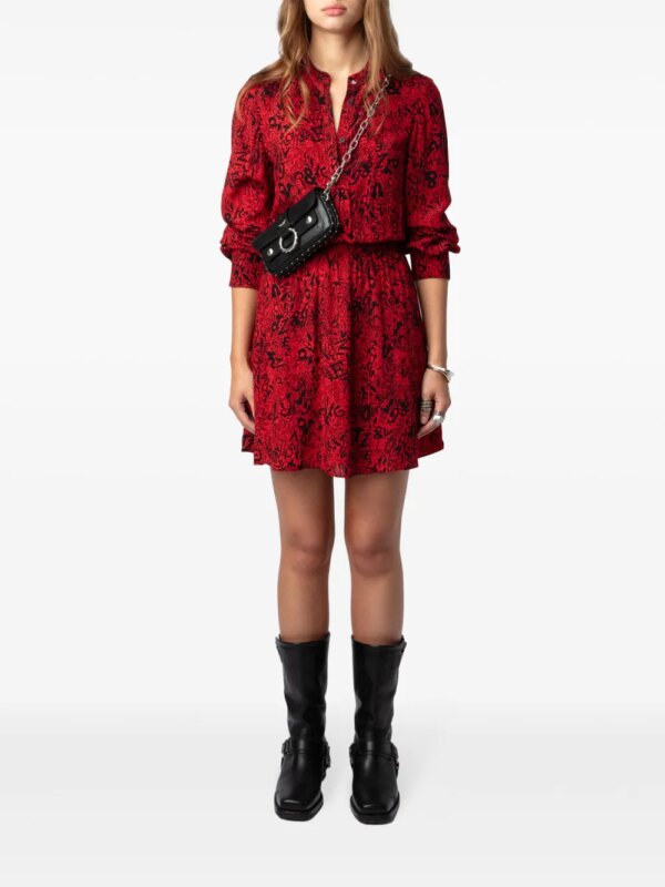 Zadig&Voltaire Refla mini-jurk - Rood