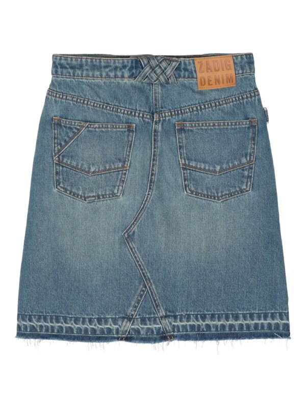 Zadig&Voltaire Jingle denim midi-rok - Blauw