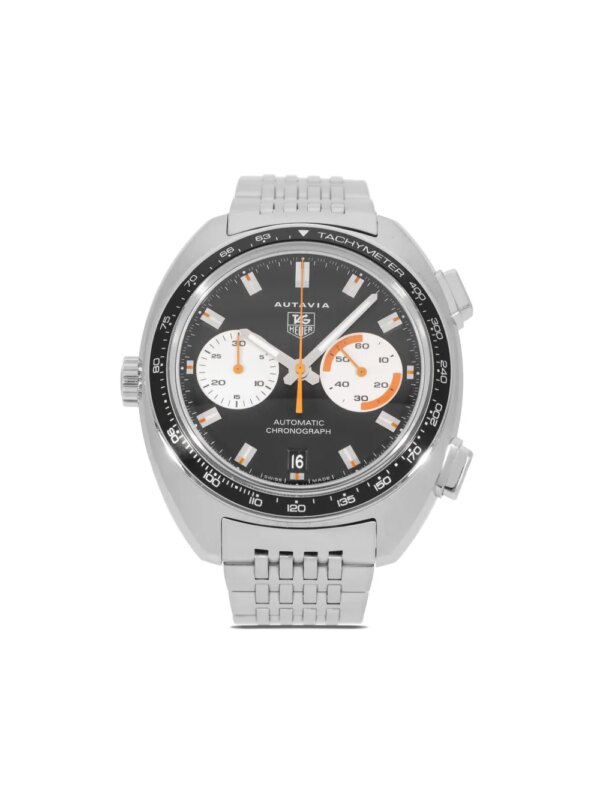 TAG Heuer montre chronographe Autavia pre-owned 42 mm (2016) - Noir
