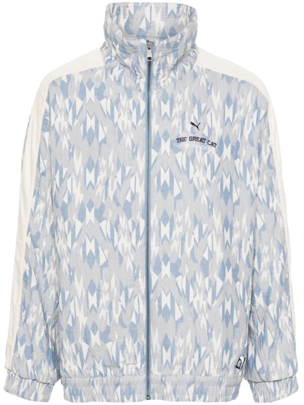 PUMA veste Basketball Nostalgia T7 - Bleu