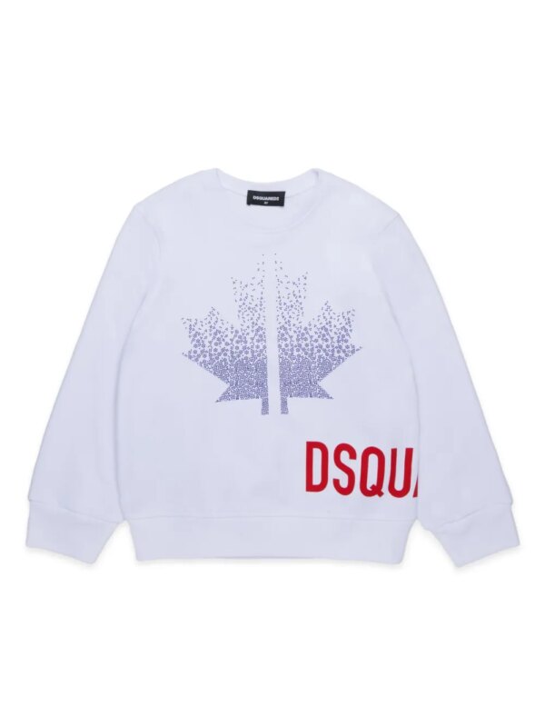 DSQUARED2 KIDS x Sport Edtn sweat à imprimé logo - Blanc