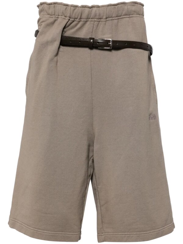 Magliano pantalon de jogging Provincia à taille ceinturée - Tons neutres