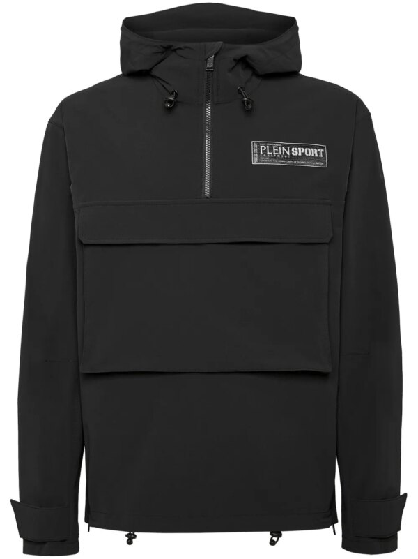 Plein Sport hoodie K-way - Noir
