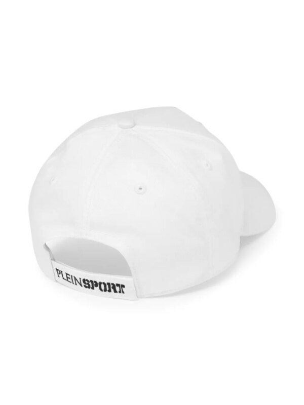 Plein Sport Tiger honkbalpet - Wit