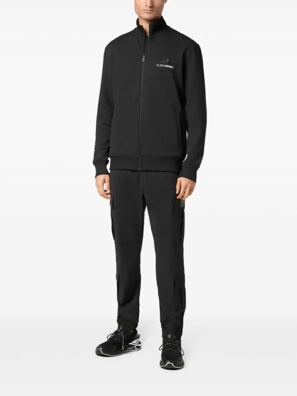 Plein Sport Jogging trainingsjack - Zwart