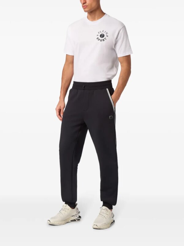 Plein Sport Trainingsbroek met logoprint - Zwart