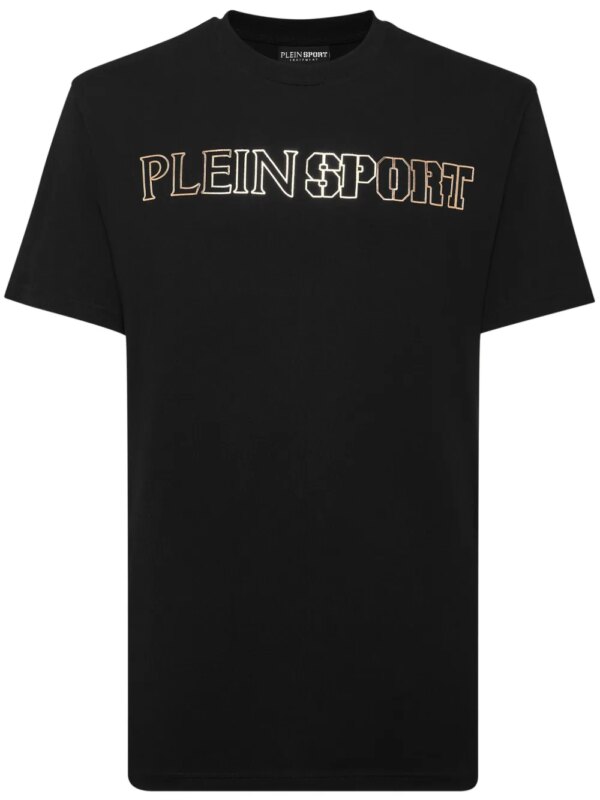Plein Sport t-shirt Tiger - Noir