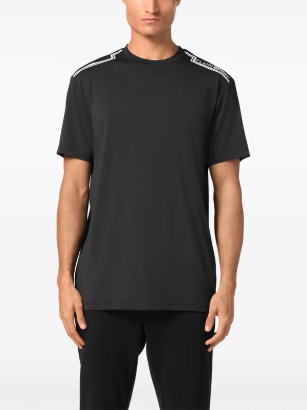 Plein Sport T-shirt met ronde hals - Zwart