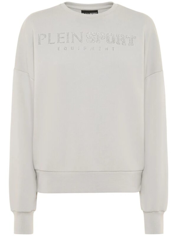 Plein Sport sweat à patch logo - Gris