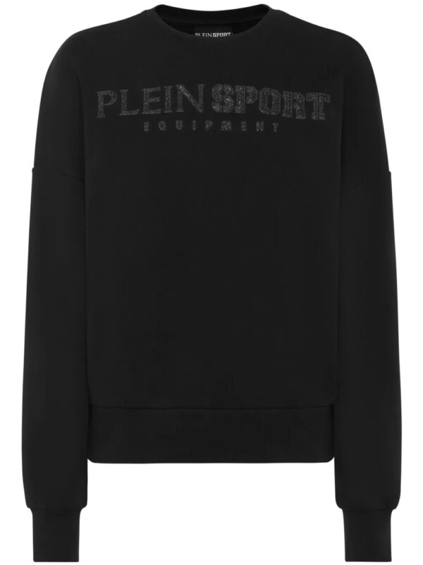 Plein Sport sweat à patch logo - Noir