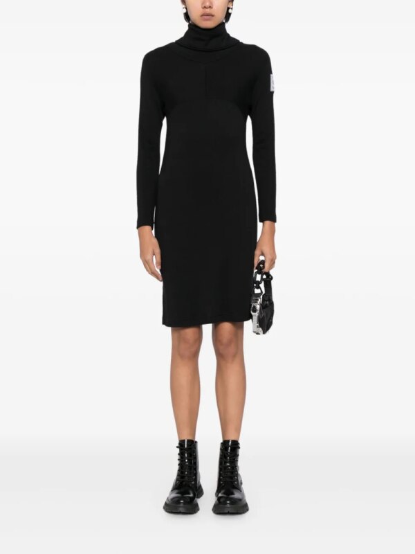 CHANEL Pre-Owned 2003 Sport line gebreide jurk - Zwart