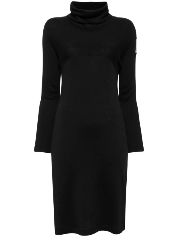 CHANEL Pre-Owned robe Sport Line en maille (2003) - Noir