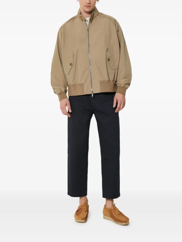 Baracuta veste zippée G9 Clicker à poches à rabat - Tons neutres