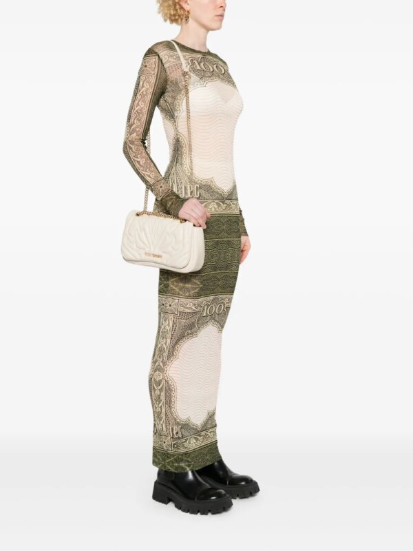 Plein Sport Jenna schoudertas - Beige