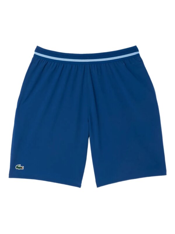 Lacoste x Novak Djokovic short de sport Tennis - Bleu