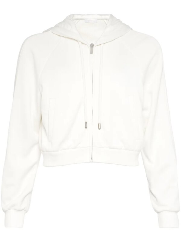 ERES sweat Ese à fermeture zippée - Blanc