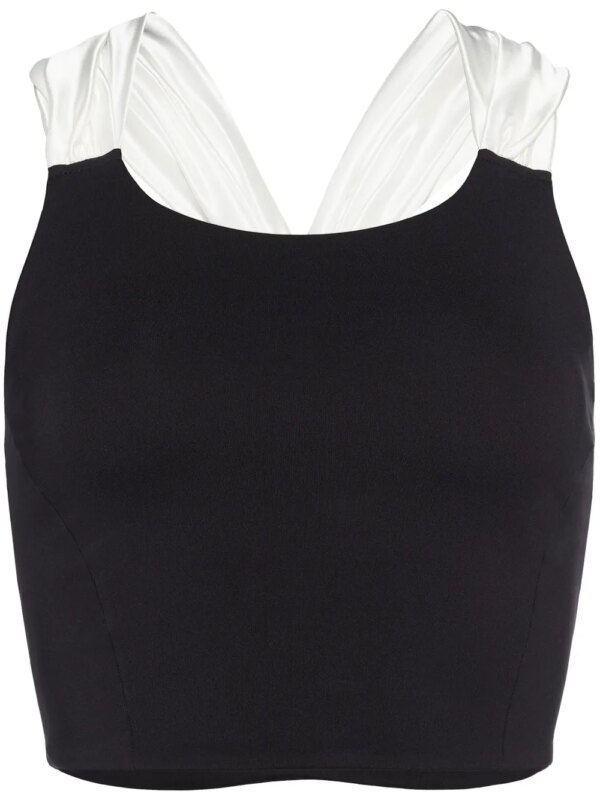 ERES haut Ada à coupe crop - Noir
